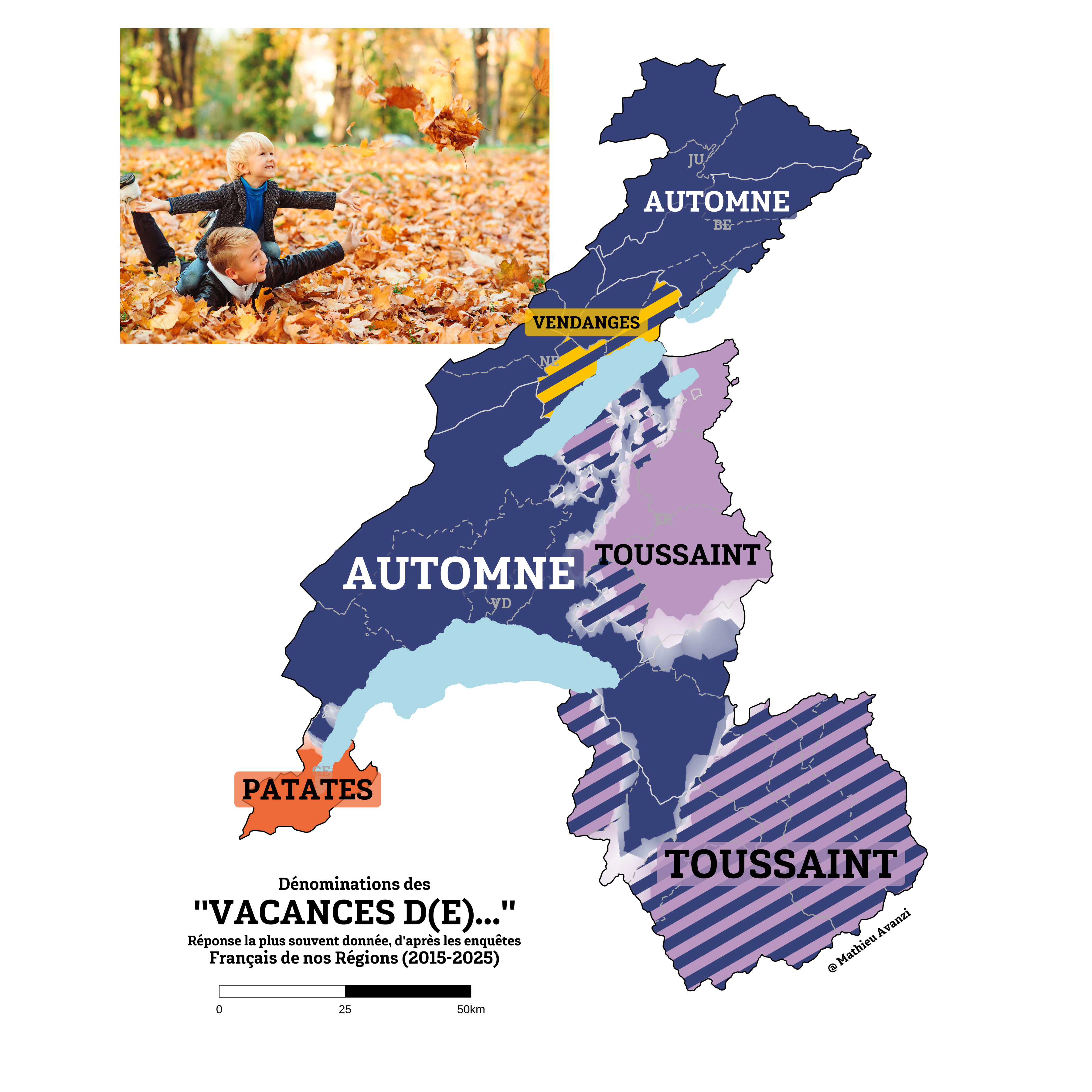 Vacances d’automne, de Toussaint… ou de patates? La Romandie divisée